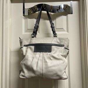 Chic Cream and Black Women's Bag